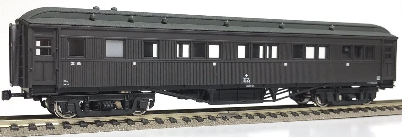 FUJIモデル）オハ60塗済みキット組み
