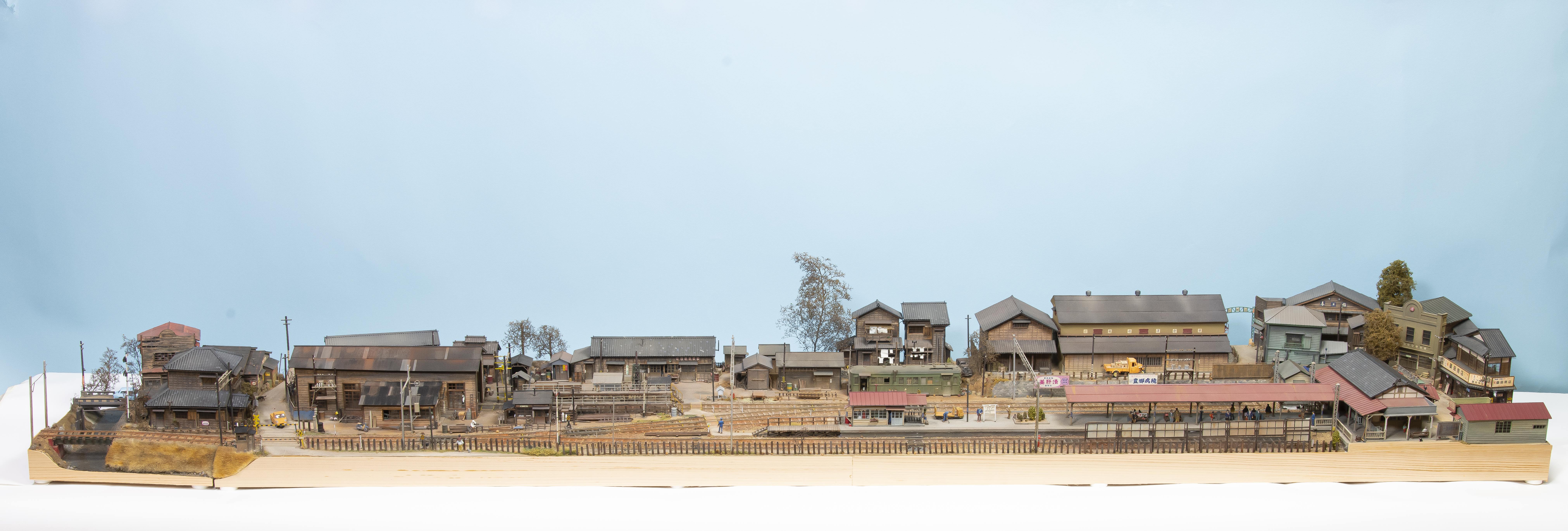 地鉄電車/宮下洋一作品 1.中越地方鉄道 岩倉町駅 - エコー